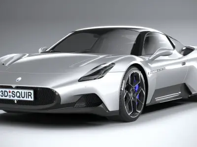 Maserati MC20 2021 LowPoly 3D model