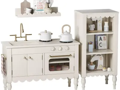 Pottery Barn Kids Penny Play Kitchen 3D model