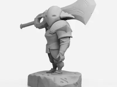 Sven Chibi - DOTA 2 - 3D Print Collection 3D print model