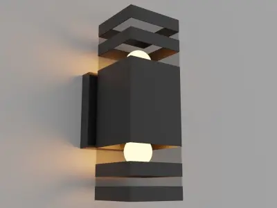 Exterior Light 3D model