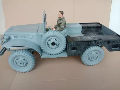 Dodge WC 51 3D print model