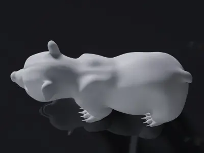 Bear Cub 3D Model 3D model