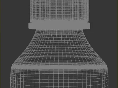 Bottle of water 3D model