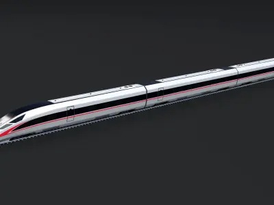 Fuxing Hao high-speed train 3D model
