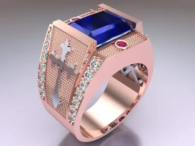 Ring of the Cross - N211 3D print model