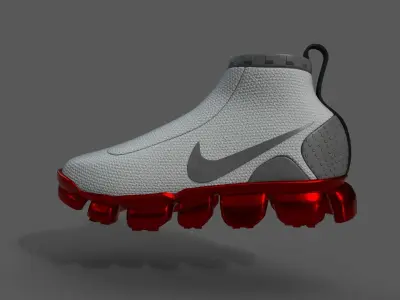 Nike vapor mars - red 3D model