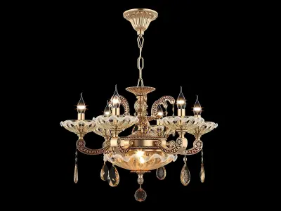 MD 89363-6-2 Osgona Chandelier 3D model