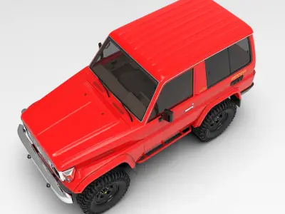 Toyota Land Cruiser J70 3D model