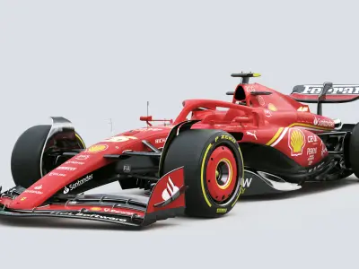 F1 Ferrari SF24 2024 3D model