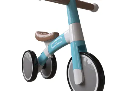 Hape First Ride Balance Bike 3D model