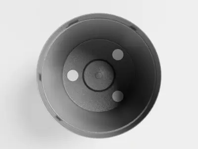 PLASTIC PLANT POT 3D model