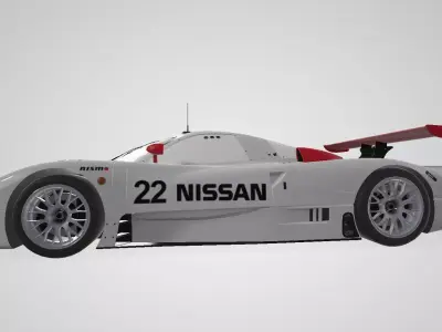 Nissan R390 GT1 1998 3D 3D print model