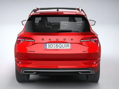 Skoda Karoq Sportline 2022 3D model