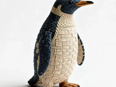 penguin 3D print model