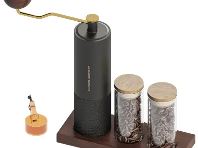 HOLZKLOTZ COFFEE GRINDER S 3D model