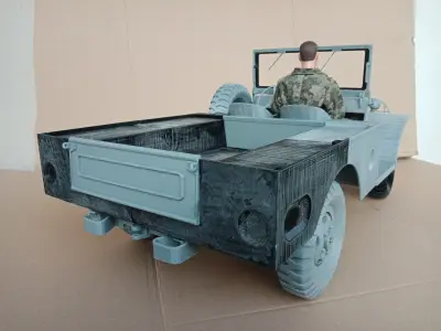 Dodge WC 51 3D print model