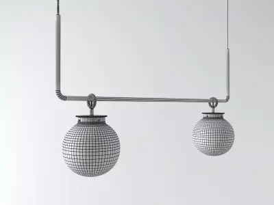 Bai Chandelier 3D model