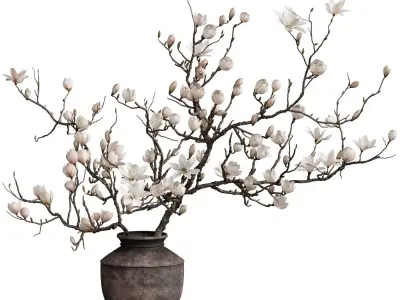 Flower In Vase 94 3D model