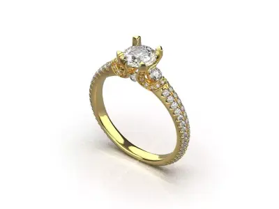  ring code 251 3D print model