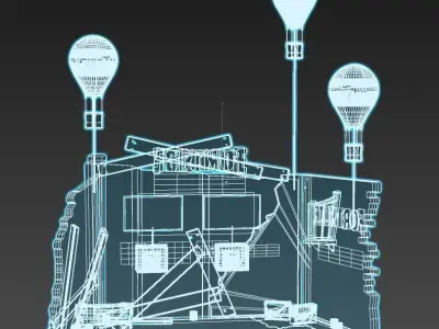 Fortnite Stand 3D model