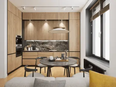 HQ ArchViz Interior Vol 2 Low-poly 3D model