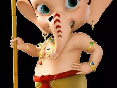 Ganesh ji 3d model 3D print model