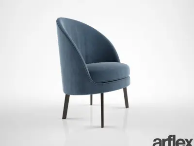 Arflex Jules armchair 3D model