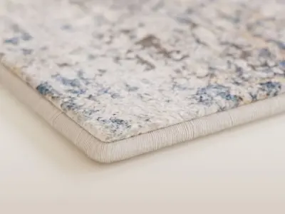 Low wool carpet 3D model