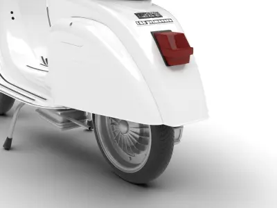 Vespa 125 ET3 1967 3d model 3D model