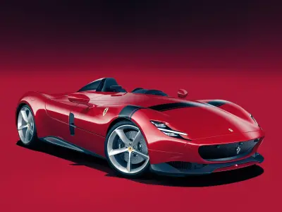 Ferrari Monza SP1 3D model