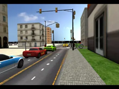 3D Models of Cities  3d models for blender and Unity Low-poly 3D model