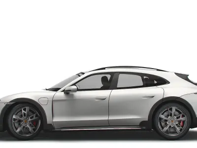 Porsche Taycan 4S Cross Turismo 2022 3D model