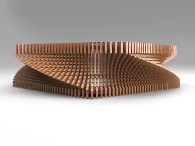 table parametric 1 3D model
