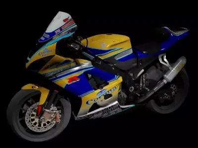 Suzuki Corona Bike 3D model