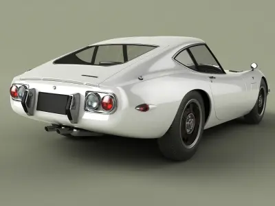 Toyota 2000GT 3D model