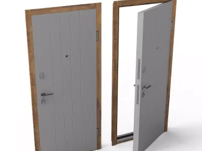 Conwn Door 3D model