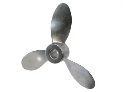 Marine propeller 02 3D model