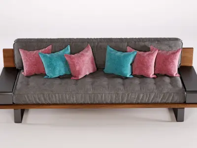 Kartell Soft Sofa Free 3D model