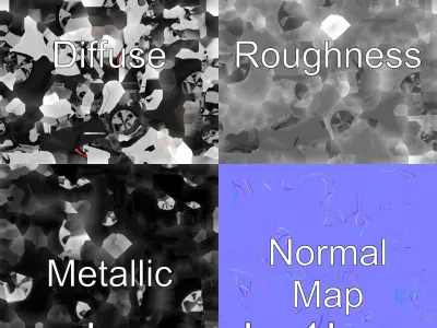 Futuristic Commuter Sedan 3D Model with Aero Rims Low-poly 3D model