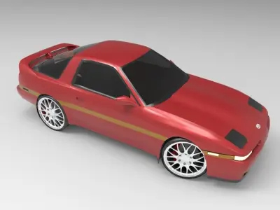 Toyota Supra Mk3 3D model