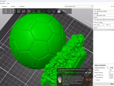 Ballon dOr France best football player  3D print model