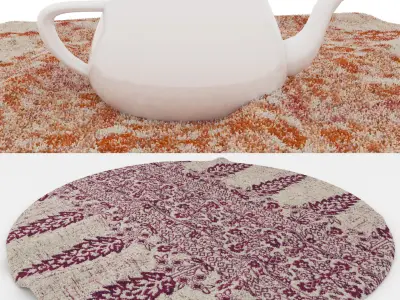 Rugs No 57 Low-poly 3D model