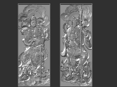 Guardian Warriors 3D print model