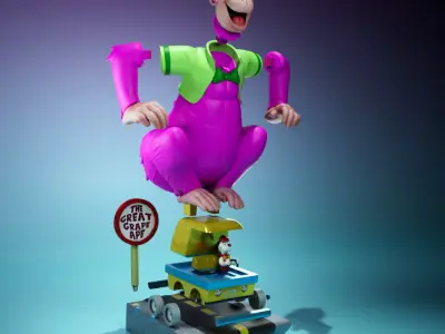 The Great Grape Ape 3D print model