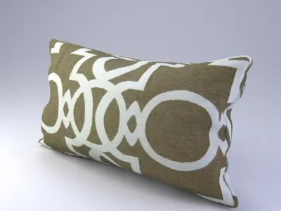 Piped Pillow 3 Rectangular 3D model
