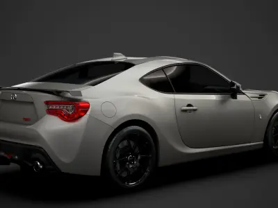 Scion TRD 2020 3D model