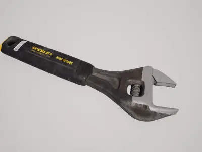 Wrench Low-poly 3D model