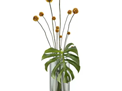 bouquet 3D model shop