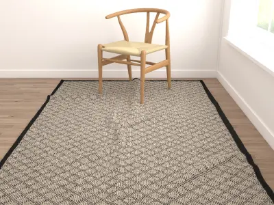 Rugs No 741 Low-poly 3D model