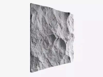 70-RockPanel rock texture 3D model